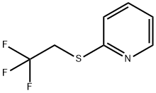 2-[(2,2,2-TRIFLUOROETHYL)THIO]-PYRIDINE Struktur