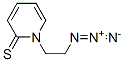 2(1H)-Pyridinethione,  1-(2-azidoethyl)- Struktur