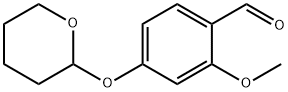 4-TETRAHYDROPYRANOXY-2-METHOXYBENZALDEHYDE Struktur