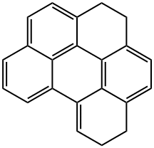 3,4,11,12-Tetrahydrobenzo[ghi]perylene Struktur