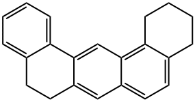 1,2,3,4,8,9-Hexahydrodibenz[a,h]anthracene Struktur