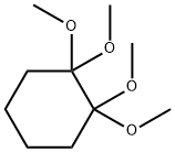 1,1,2,2-TETRAMETHOXYCYCLOHEXANE Struktur