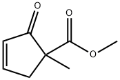 3-Cyclopentene-1-carboxylicacid,1-methyl-2-oxo-,methylester(9CI) Struktur