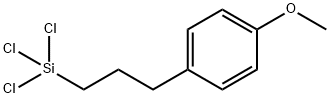 3-(P-METHOXYPHENYL)PROPYLTRICHLOROSILANE Struktur