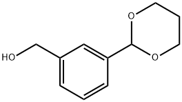 Benzenemethanol, 3-(1,3-dioxan-2-yl)- (9CI) Struktur