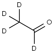 ACETALDEHYDE-D4 Struktur