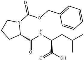 Z-PRO-LEU-OH Struktur