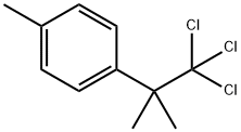 Trichloro-4-tetrabutyltoluol Struktur