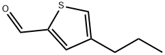 2-Thiophenecarboxaldehyde, 4-propyl- (9CI) Struktur