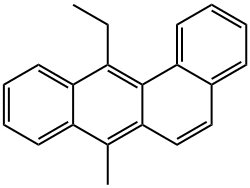 7-METHYL-12-ETHYLBENZ(A)ANTHRACENE Struktur