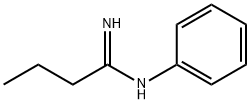 Butanimidamide,  N-phenyl- Struktur