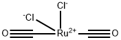 dicarbonyldichlororuthenium Struktur