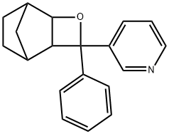 3-(4-Phenyl-3-oxatricyclo[4.2.1.02,5]non-4-yl)pyridine Struktur