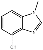 1H-Benzimidazol-4-ol,1-methyl- Struktur