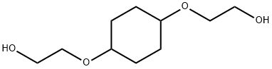 2,2'-[cyclohexane-1,4-diylbis(oxy)]bisethanol Struktur