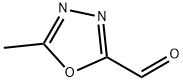 1,3,4-Oxadiazole-2-carboxaldehyde, 5-methyl- (9CI) Struktur