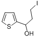 3-IODO-1-THIOPHEN-2-YL-PROPAN-1-OL Struktur