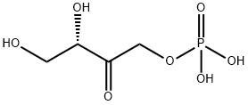 erythrulose 1-phosphate Struktur