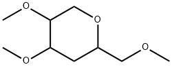 2H-Pyran, tetrahydro-4,5-dimethoxy-2-(methoxymethyl)- Struktur