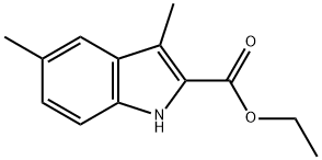 ethyl 3,5-dimethyl-1H-indole-2-carboxylate Struktur