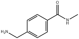 4-(AMINOMETHYL)-N-METHYLBENZAMIDE Struktur