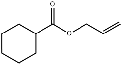 allyl cyclohexanecarboxylate Struktur