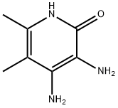 2(1H)-Pyridinone,  3,4-diamino-5,6-dimethyl- Struktur