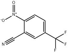 2-Nitro-5-(trifluoromethyl)benzonitrile Struktur