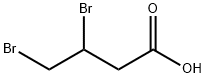 3,4-Dibromobutyric acid Struktur