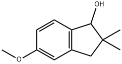 2,3-DIHYDRO-2,2-DIMETHYL-5-METHOXY-1H-INDEN-1-OL Struktur