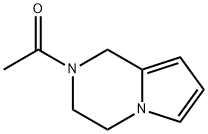 Pyrrolo[1,2-a]pyrazine, 2-acetyl-1,2,3,4-tetrahydro- (9CI) Struktur