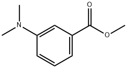 3-(DIMETHYLAMINO)BENZOIC ACID METHYL ESTER Struktur