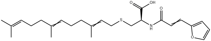 FA-CYS(FARNESYL)-OH Struktur