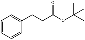 Benzenepropanoic acid, 1,1-diMethylethyl ester Struktur