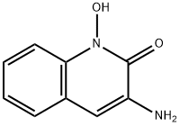 3-Amino-1,2-dihydro-1-hydroxy-2-quinolinone Struktur