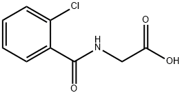 (2-CHLORO-BENZOYLAMINO)-ACETIC ACID Struktur