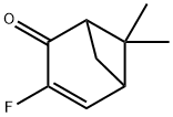 Bicyclo[3.1.1]hept-3-en-2-one, 3-fluoro-6,6-dimethyl- (9CI) Struktur