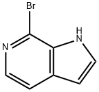 7-BROMO-1H-PYRROLO[2,3-C]PYRIDINE
 Struktur