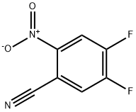 4,5-Difluoro-2-nitrobenzonitrile Struktur