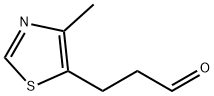 5-Thiazolepropanal,  4-methyl- Struktur