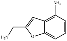 2-Benzofuranmethanamine,  4-amino- Struktur