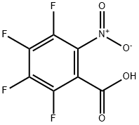 2,3,4,5-TETRAFLUORO-6-NITROBENZOIC ACID Struktur