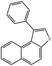 1-Phenylnaphtho[2,1-b]thiophene Struktur