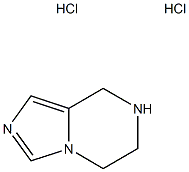 5,6,7,8-TETRAHYDROIMIDAZO[1,5-A]PYRAZINE DIHYDROCHLORIDE Struktur