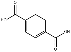 1,3-cyclohexadiene-1,4-dicarboxylic acid Struktur