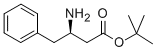 1,1-DIMETHYLETHYL (3R)-3-AMINO-4-PHENYLBUTANOATE Struktur