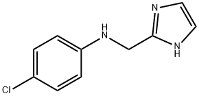 (4-CHLORO-PHENYL)-(1H-IMIDAZOL-2-YLMETHYL)-AMINE Struktur