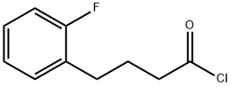 Benzenebutanoyl chloride, 2-fluoro- Struktur