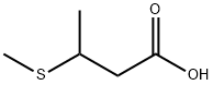 3-(methylthio)butyric acid  Struktur