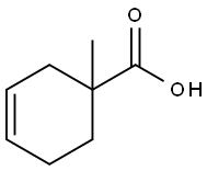 1-METHYL-3-CYCLOHEXENECARBOXYLICACID Struktur